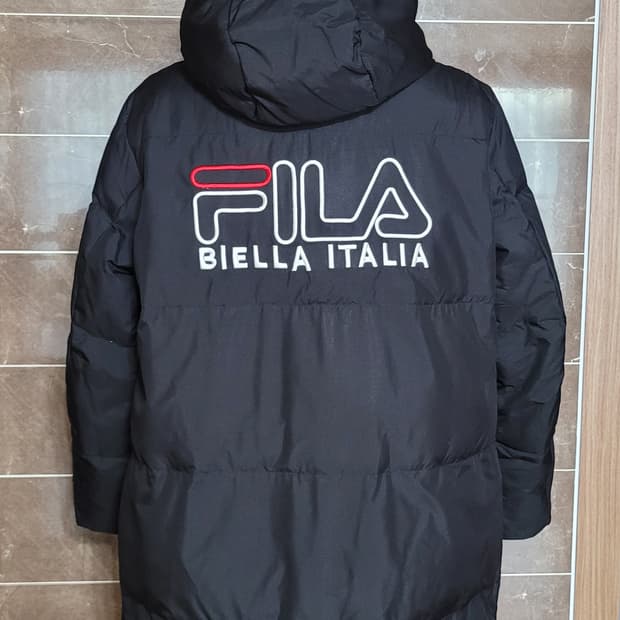 (남성95-100사이즈) FILA 롱패딩(덕다운)