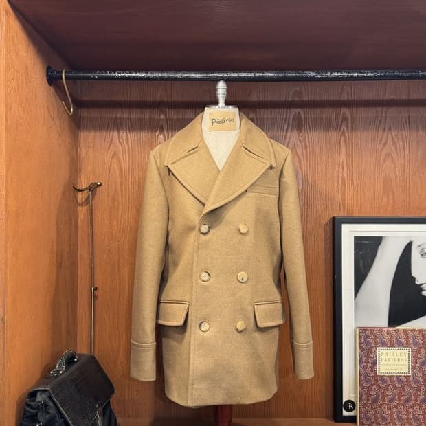 발리 헤비멜튼 울 피코트