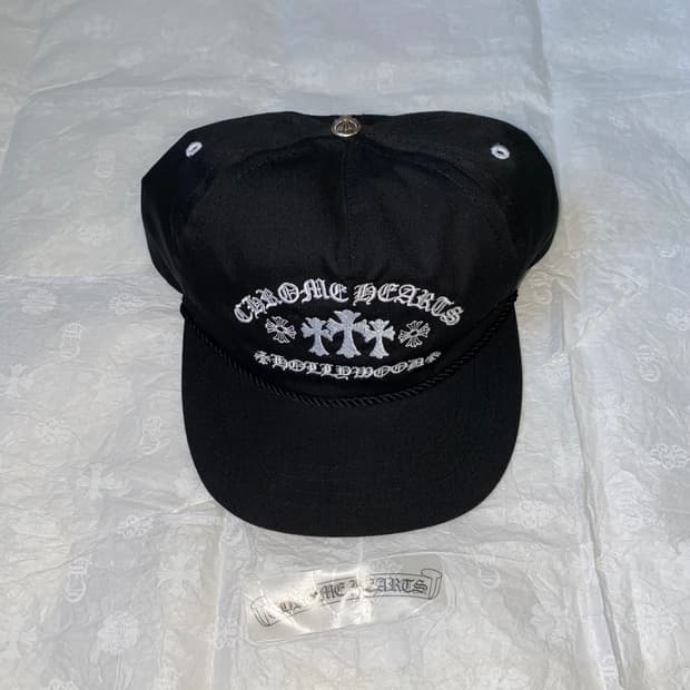 [Free] 크롬하츠 가스스테이션 모자 캡 블랙