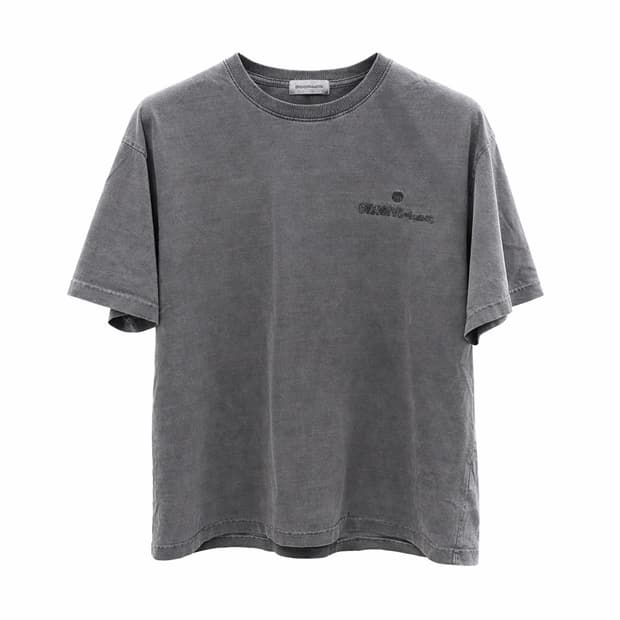 999HUMANITY 오버핏 반팔티 그레이 M