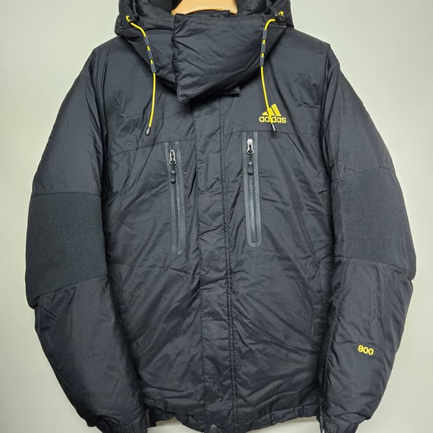 아디다스 익스트림 800필파워 구스 다운 패딩 100 블랙