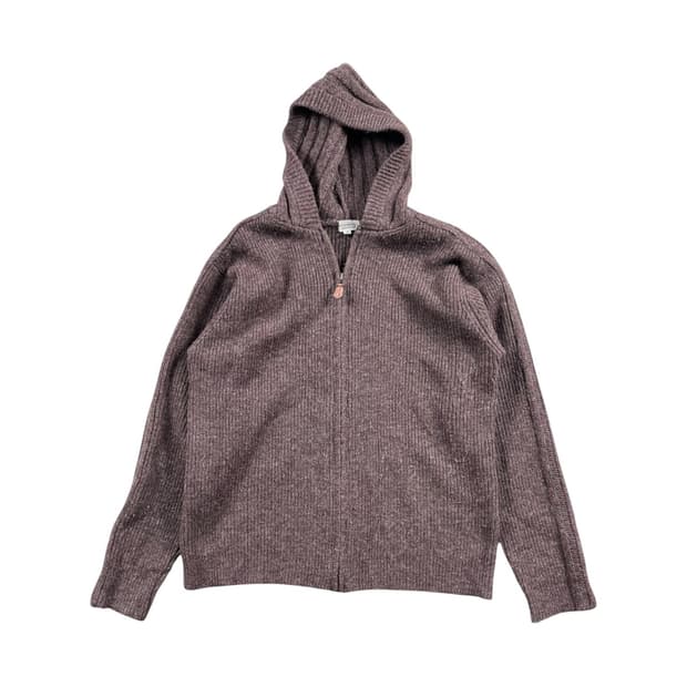 TAKESHI YAJIMA  니트 후드집업