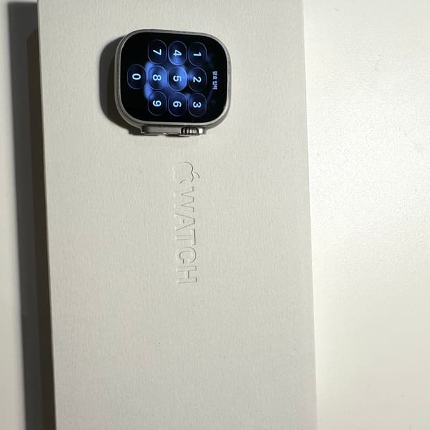 애플워치 울트라1 배터리효율 100
