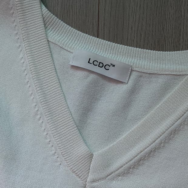 Lcdc tm 셔츠 디테일 나시