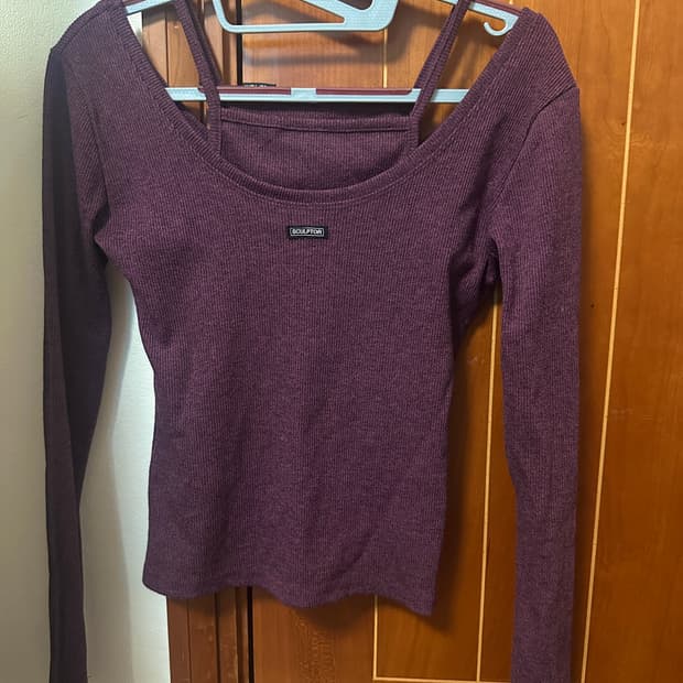 스컬프터 레이어드 티 M