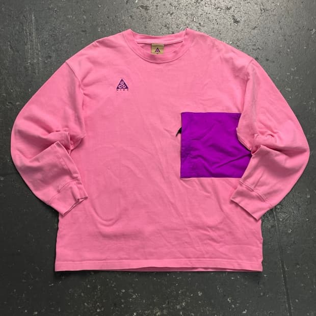 100 나이키 acg 포켓 롱슬리브 