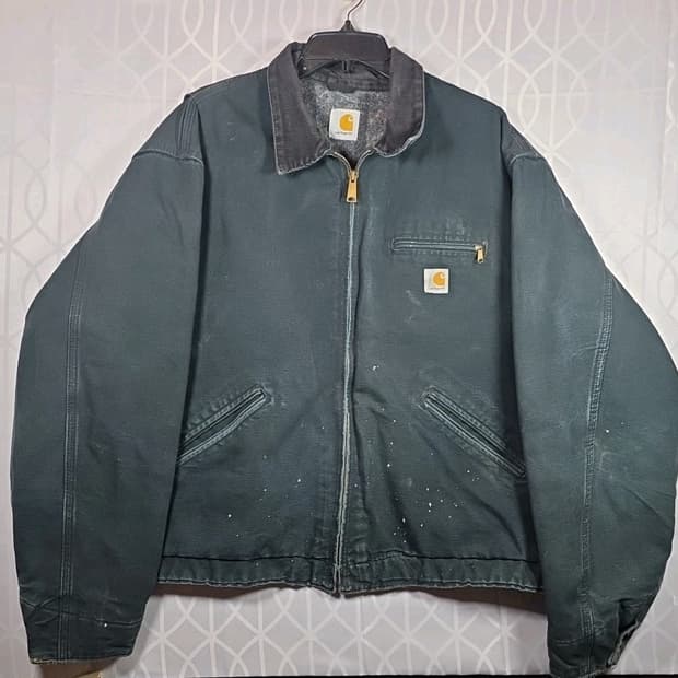 칼하트 J01 디트로이트 자켓 블랙