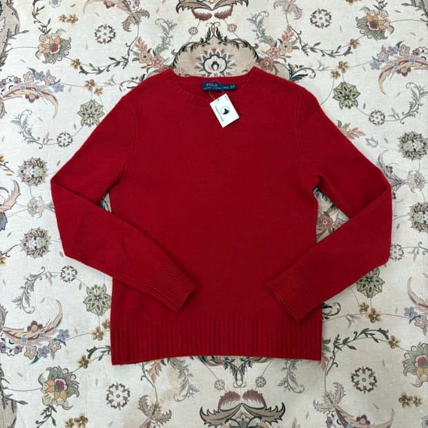 폴로 캐시미어 혼방 니트