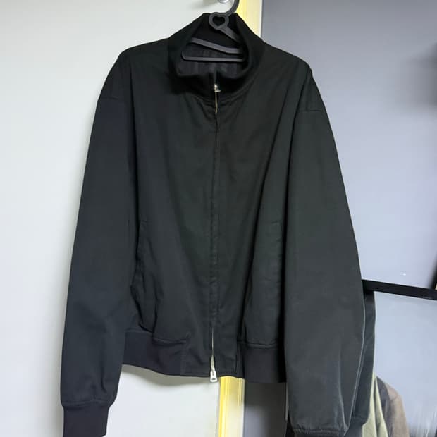 유스 워시드 코튼 트랙 자켓 M