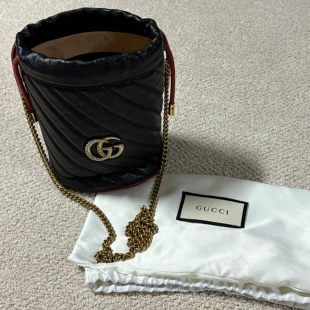 구찌 GG 마몽 버킷백