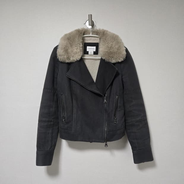 클럽모나코 그레이 퍼 자켓 / 여성 자켓/ 여자 자켓