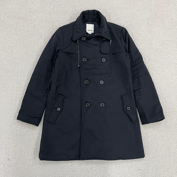 XS 디젤 더블 브레스트 트렌치코트 0224M