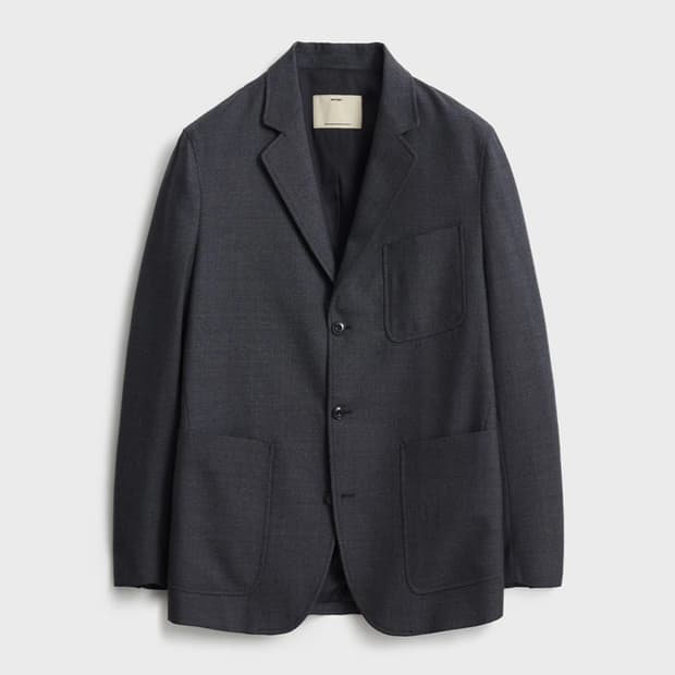 포터리 울 스포츠 자켓 다크그레이 4