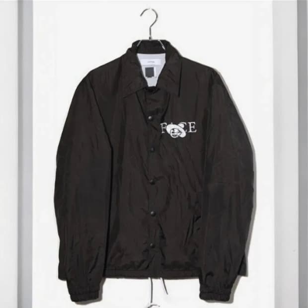 파세타즘 FACE COLLAGE 코치 자켓 블랙