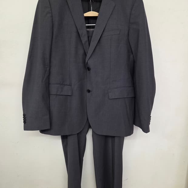 휴고보스 남성 정장 세트 그레이 52