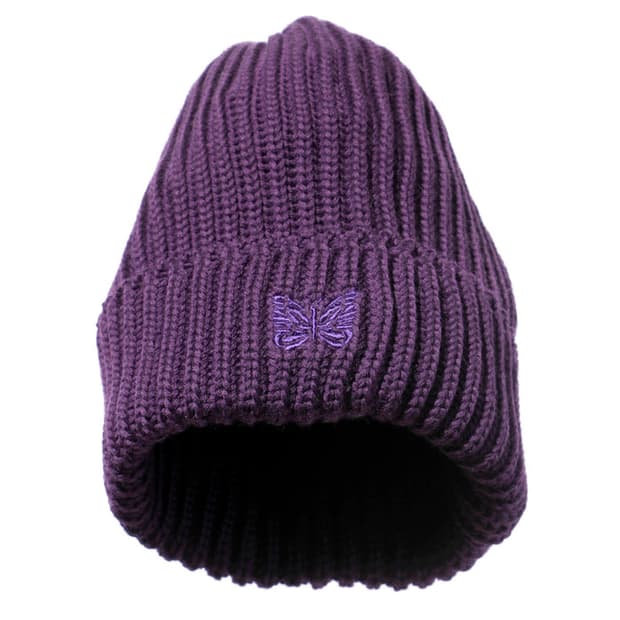 니들스 비니 Needles watch cap purple