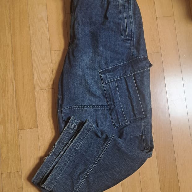 해칭룸 밀팬츠 워시드블루 4사이즈