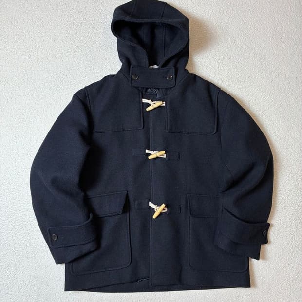 파르티멘토 오버사이즈 멜톤 콘보이 더플 코트 PN7347