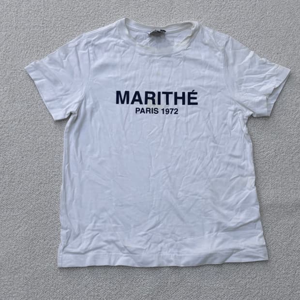 M 마리떼 프랑소와 저버 반팔 티셔츠0304E