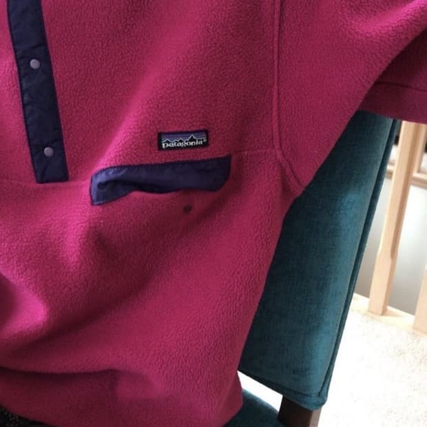 90s 파타고니아 신칠라 핑크 블루