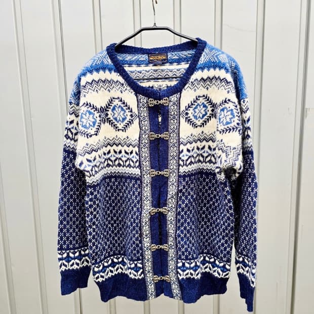 유럽 노르딕스웨터 가디건 by woolrich