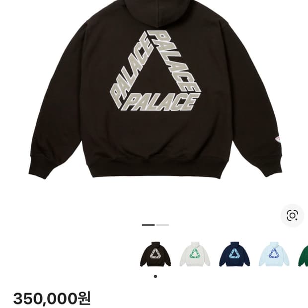 팔라스 애슬리크 P3 후드 블랙 24fw (XL)