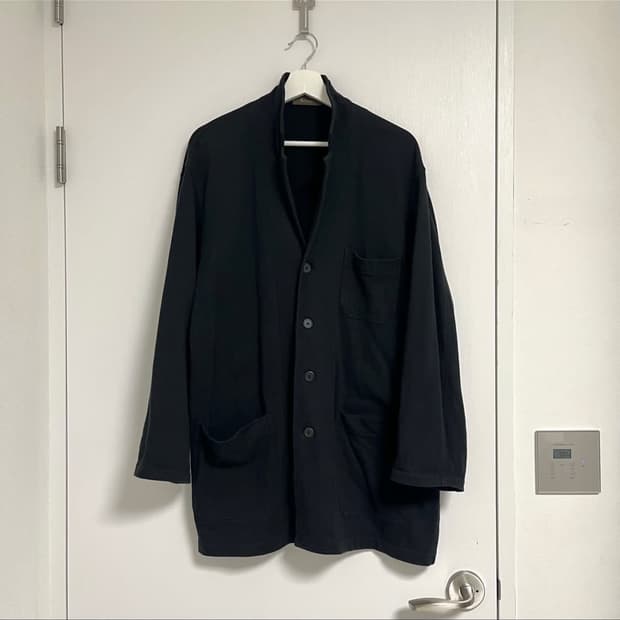 요지 야마모토 블랙 코튼자켓 y’s for men