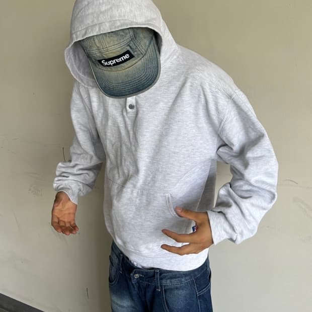 RUSSELL 90‘s 빈티지 후드티