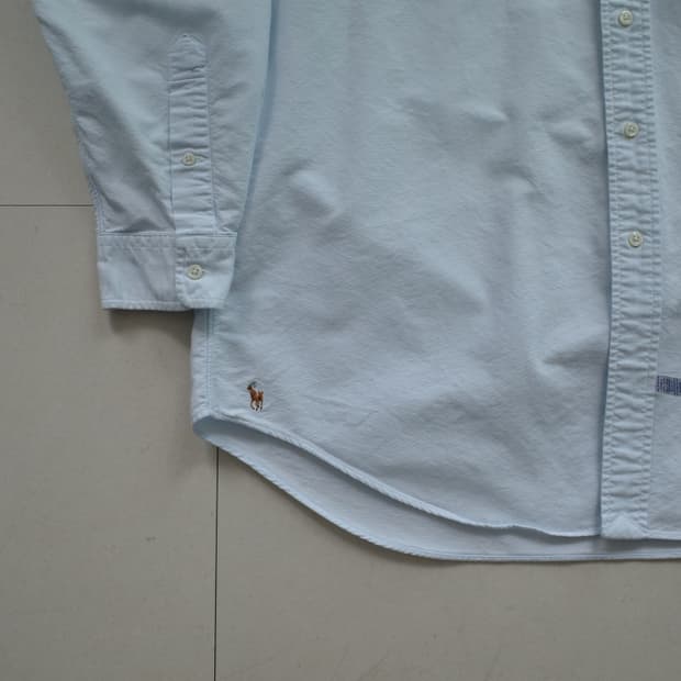 [L] 폴로 랄프로렌 빅 옥스포드 셔츠 블루