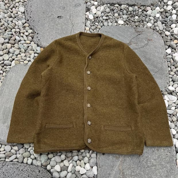 VINTAGE BOILED WOOL JACKET 빈티지울자켓