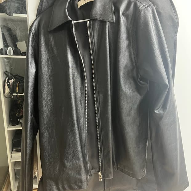 Sefr truth 레더 자켓