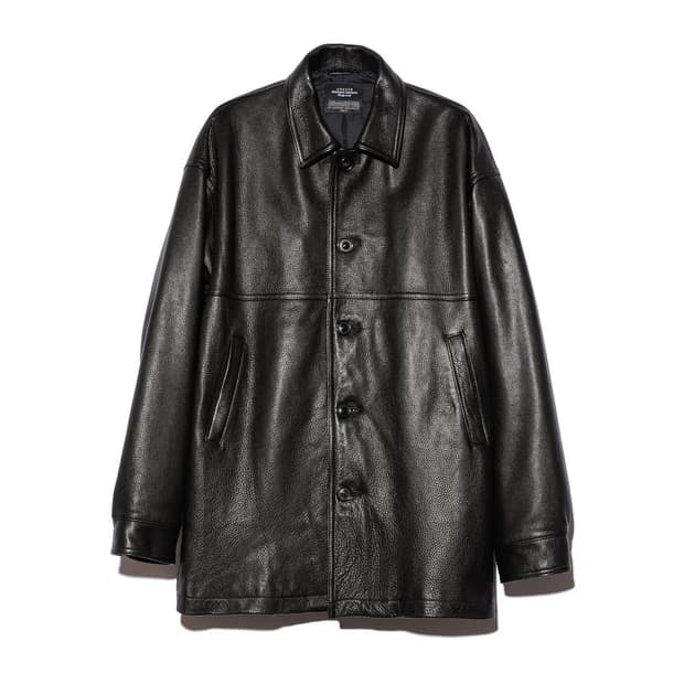 언유즈드 23aw 레더 카코트