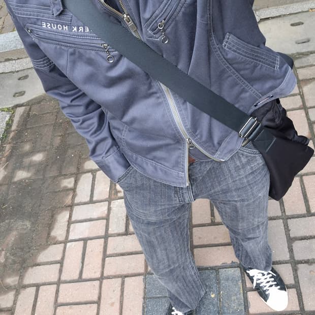 빈티지 디키즈 코튼 라이더자켓 