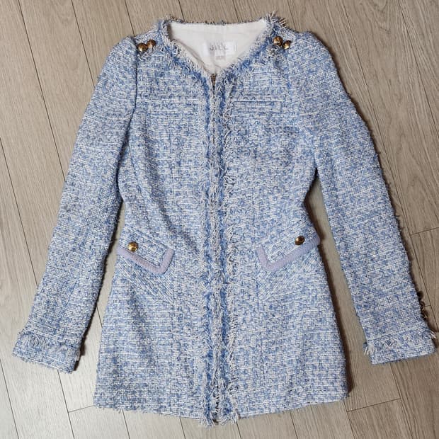 질스튜어트 트위드 자켓 