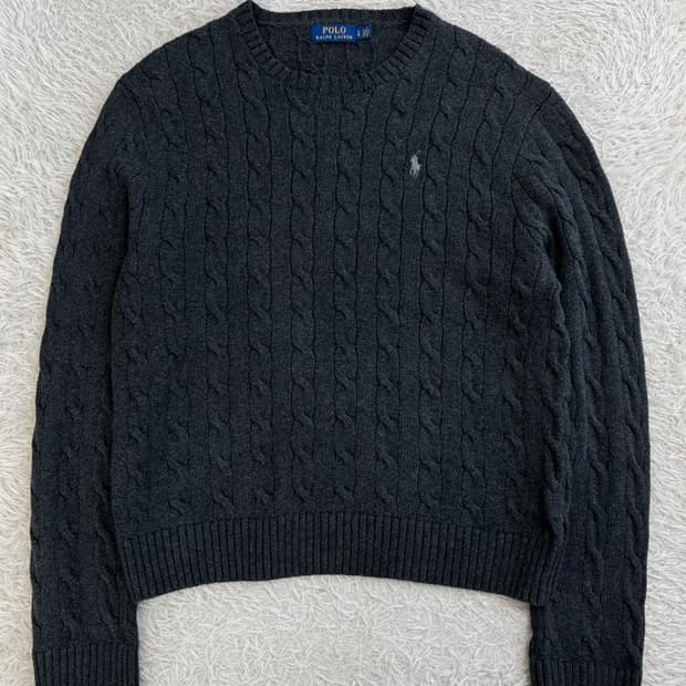 폴로 랄프 로렌 꽈배기 니트/#3196