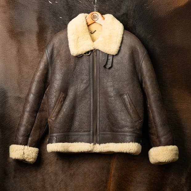 [95] 90s y'sb 예스비 양가죽 양털 B3 무스탕 