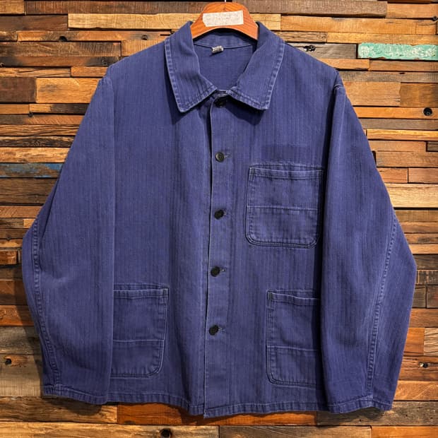 40-60s Vintage Frenchwork Jacket HBT