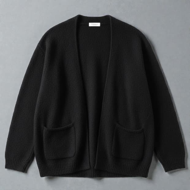 XL)United Arrows 유니이티드 애로우즈 가디건 차콜그레이