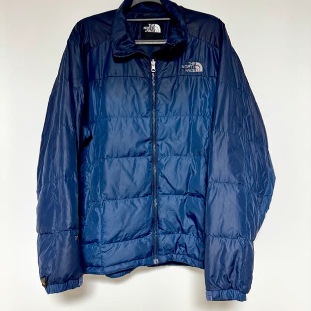 노스페이스 700 필파워 패딩 XL 남색