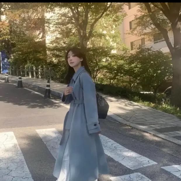 (새상품) 온드민 로지 핸드메이드 롱코트