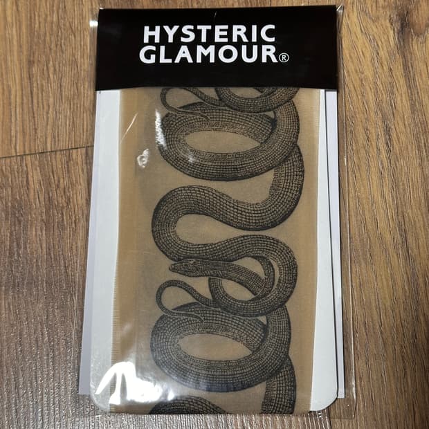 히스테릭글래머 스네이크 스타킹