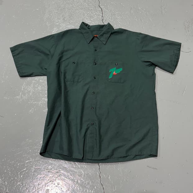 레드캡(Redkap) Seven Up Work Shirt