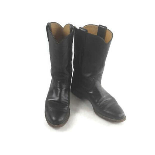 justin western boots  8.5D