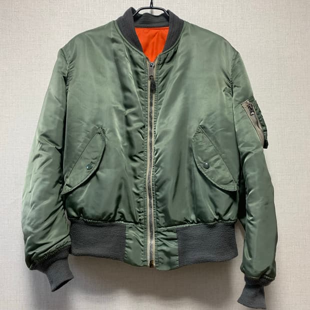 알파인더스트리 90s MA1 항공점퍼