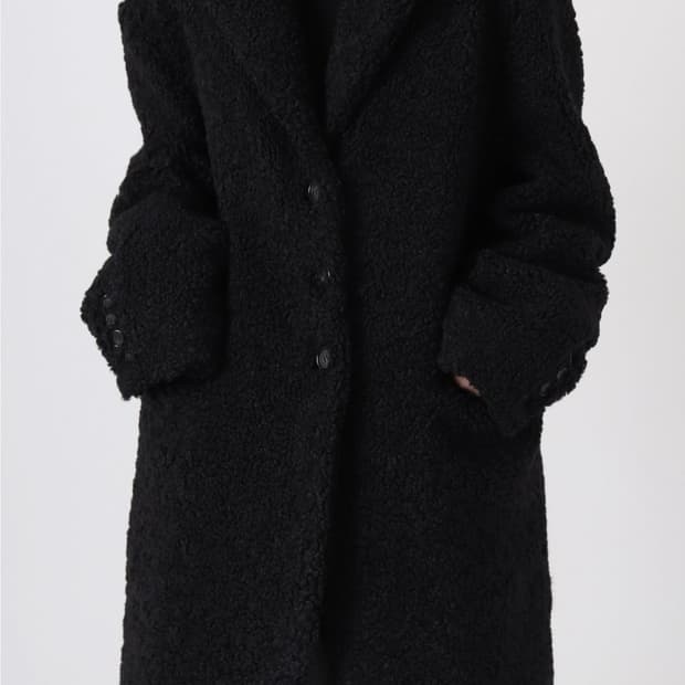 트리밍버드 푸들자켓 블랙