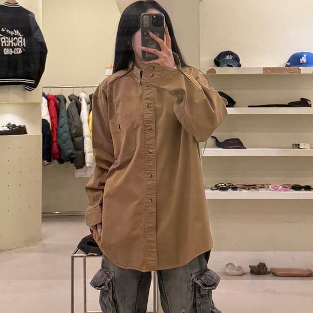 폴로 랄프로렌 브라운 포니 셔츠 U856