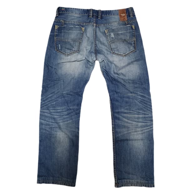 디젤 빈티지 연청 워시드 팬츠