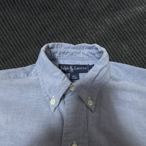 폴로 랄프로렌 코튼 셔츠 블루