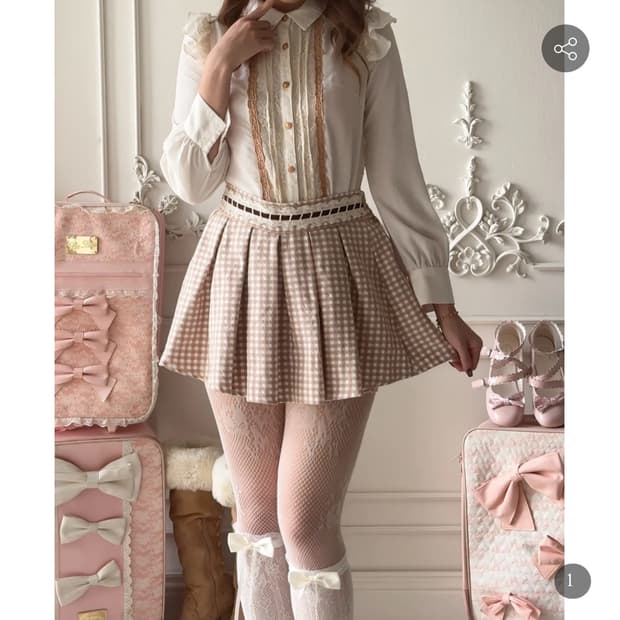 리즈리사 라떼갸루 히메갸루 블라우스