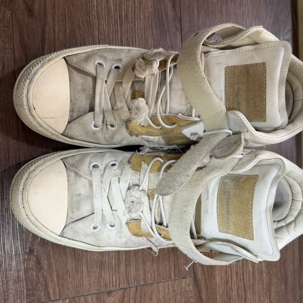 마르지엘라 2010fw 디스트럭처 하이탑 스니커즈